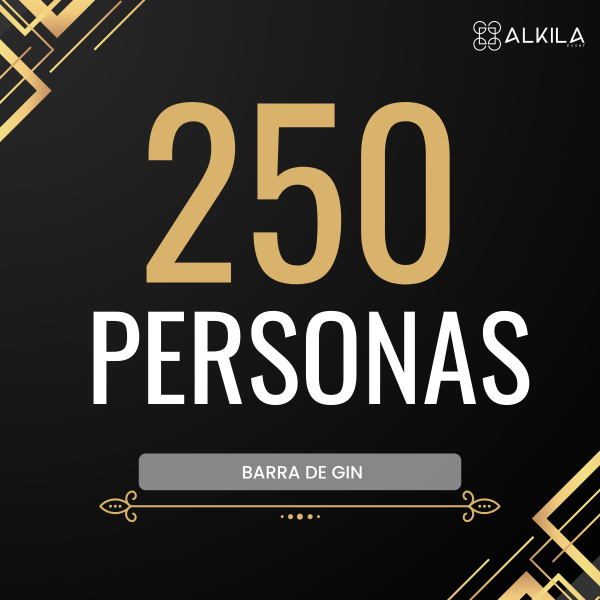 Barra de Gin (250 Personas)