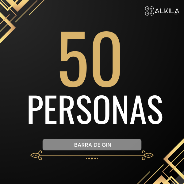 Barra de Gin (50 Personas)