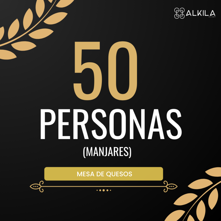 Mesa de Quesos Manjares 50 personas