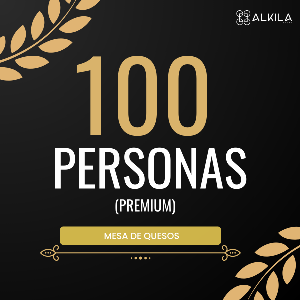 Mesa de Quesos Premium 100 personas