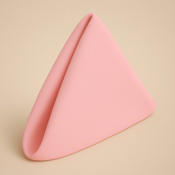 Servilletas de Tela color Rosa Bebé (Renta)