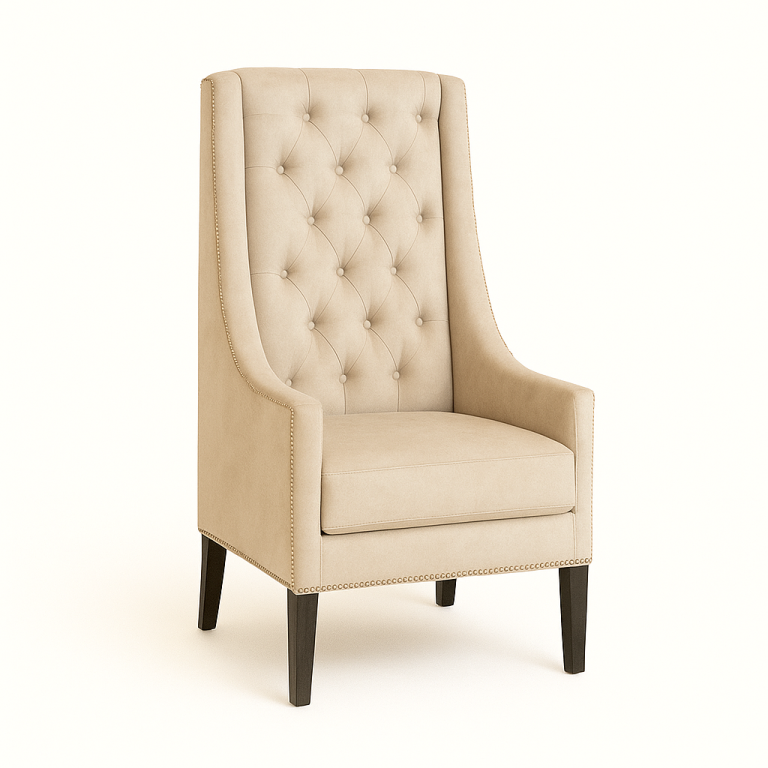 Sillón Imperial Curve Beige (1 pieza) - Imagen 2