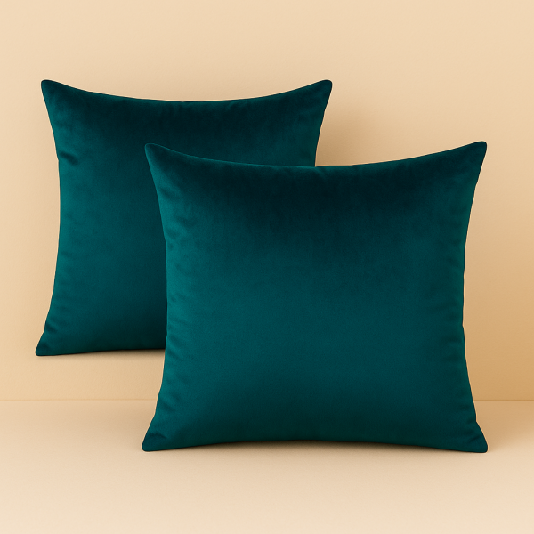 Cojín Decorativo Terciopelo Verde Velvet