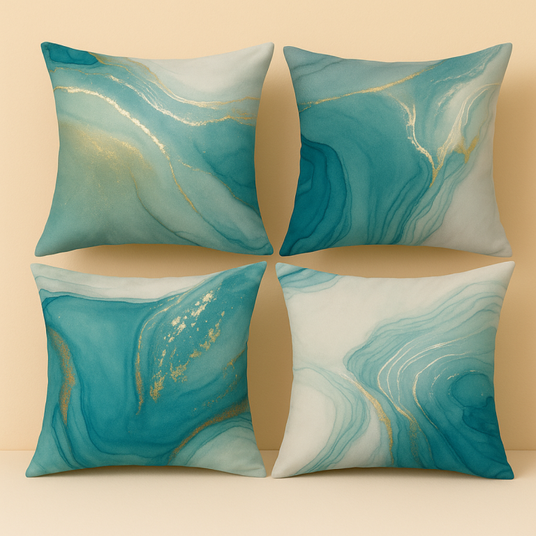 Cojín Decorativo Capri Turquesa