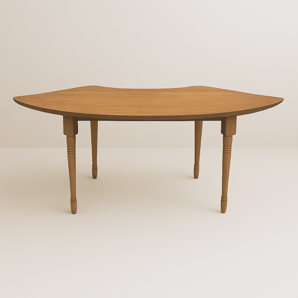 Mesa Serpentina Entintada (no incluye sillas)