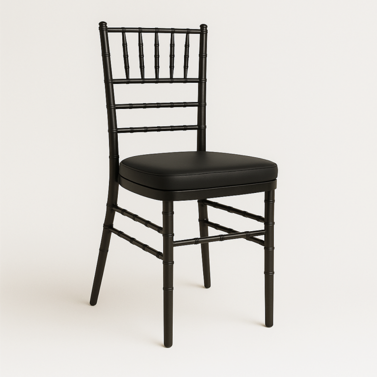 Silla Tiffany Negra (Madera)